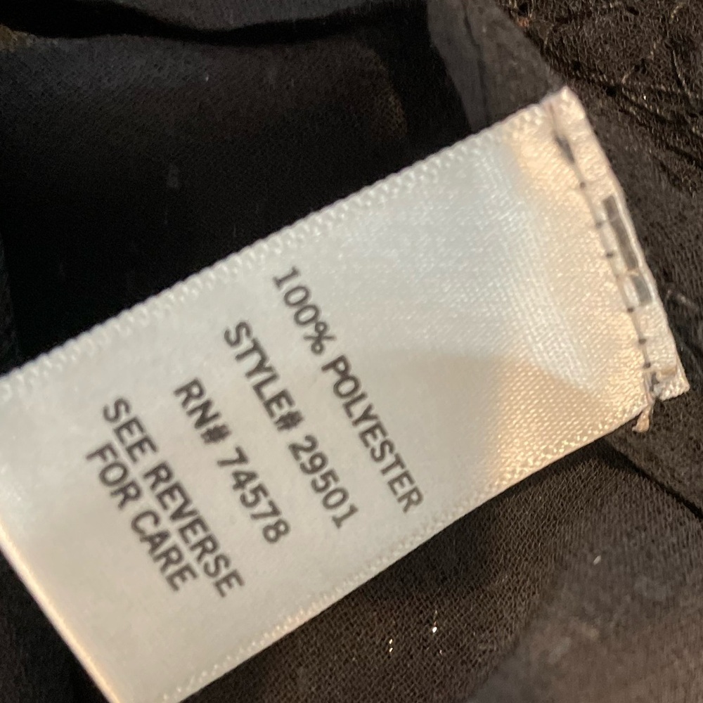 Cache Black Beaded Top - image 4